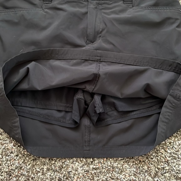 Eddie Bauer Active Adventurous Solid Black Skirt Skort, Size 6, Spandex Blend - Picture 13 of 13